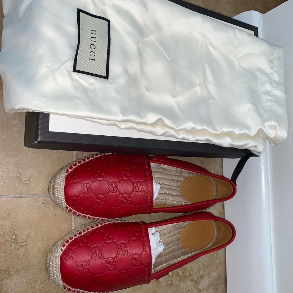 Authentic red Gucci Espadrilles 🔥 - Picture 3 of 4
